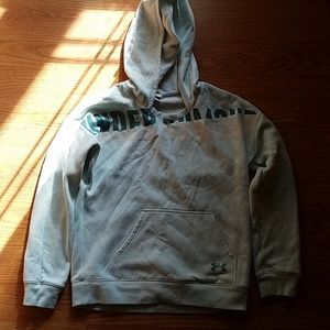 Under Armour blue hoodie